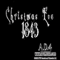 Track art for A.D. 4's single 'CHRISTMAS EVE 1843' (released 2023)