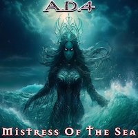 Track art for A.D. 4's single 'MISTRESS OF THE SEA' (released 2025)