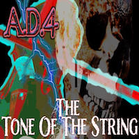 Track art for A.D. 4's single 'THE TONE OF THE STRING' (released 2021)