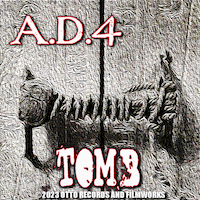 Track art for A.D. 4's single 'TOMB' (released 2023)