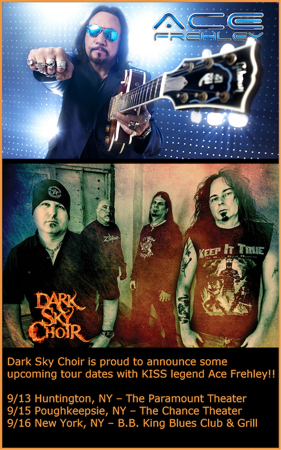 Dark Sky Choir on tour with Ace Frehley 2017